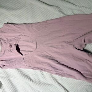 TNABUTTER sway dusty pink romper